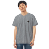 Camiseta JUSTA com modelagem reta masculina na internet