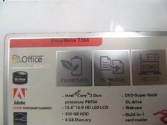 Carcaça Superior C Touchpad P Not Packard Bell Easynote Tj66 - WFL Digital Informática USADOS