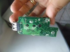 Placa Usb + Rede + Mini-din P Note Dell Lat D610 Daojm5lbag3