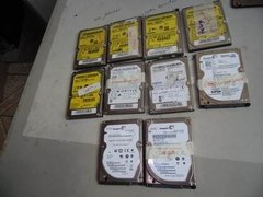 Lote De 10 Hds Para Note Com Defeitos Sata Samsung E Seagate