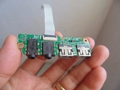 Placa Usb E Áudio Para O Notebook Qbex Nx526 Io Board H6705 - WFL Digital Informática USADOS