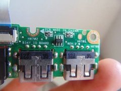 Placa Usb E Áudio Para O Notebook Qbex Nx526 Io Board H6705 - loja online