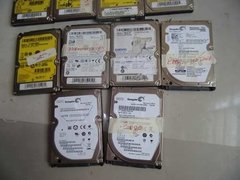 Lote De 10 Hds Para Note Com Defeitos Sata Samsung E Seagate - comprar online
