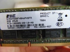 Memória P Notebook Smart Ddr3 2gb 2rx8 780h 1333mhz na internet
