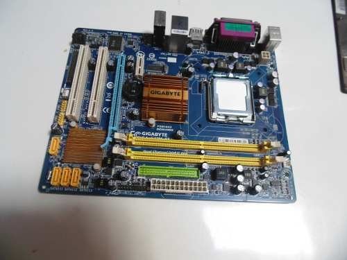 Placa Mae P Pc Desktop 775 Ddr2 Gigabyte Ga G31m Es2l