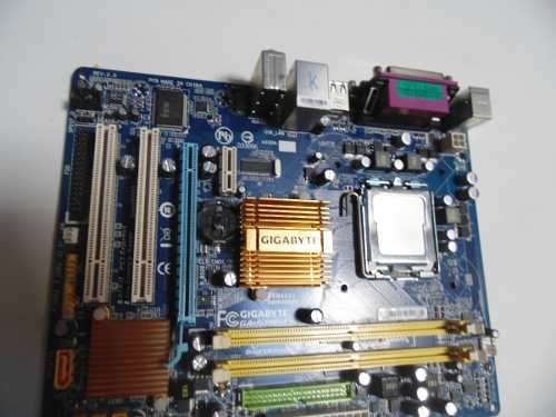 Placa Mae P Pc Desktop 775 Ddr2 Gigabyte Ga G31m Es2l