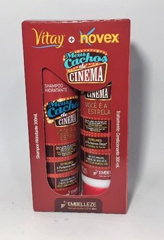 Vitay Novex Kit Meus Cachos de Cinema Shampoo e Condicionador 300ml