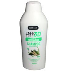 Softhair Soft 3D Baba de Quiabo Shampoo e Condicionador 500ml - comprar online