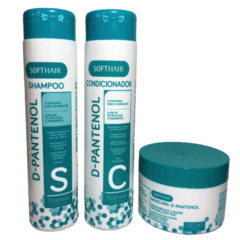 Softhair-Soft D-Pantenol Shampoo+Condicionador+Máscara - comprar online