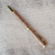 Silky oak wood slim ballpoint pen gold plated