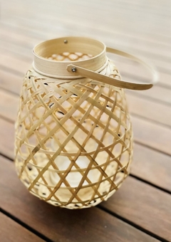 Fanal de bamboo hecho a mano - comprar online