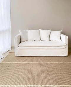 Alfombra Raya Cruda Fina - comprar online