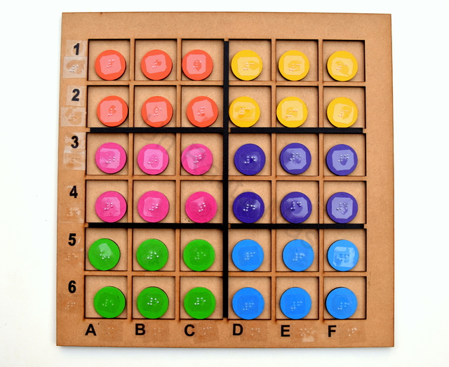 Sudoku Con Braille Comprar En UN RATITO M S Juguetes