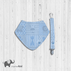 BANDANA IMPERMEABLE Y REVERSIBLE + PORTACHUPETE