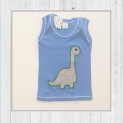 Musculosa Azul Dino