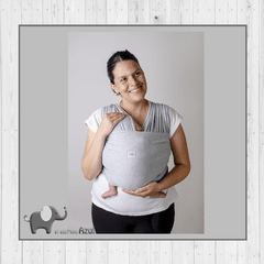 FULAR ELÁSTICO GRIS - comprar online