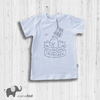 REMERA BLANCA UNICORNIO Rosa / Blanco