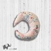 Almohadon mEDIA lUNA ROSA - comprar online