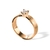 Anillo de compromiso urbano solitario. - buy online