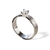 Anillo de compromiso urbano solitario. on internet