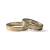Argollas de matrimonio urbanas planas. - comprar online