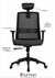 Sillón Big High Negro con Cabezal en internet
