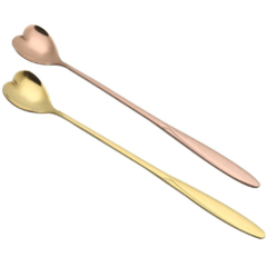 Set de Cucharas Largas Corazon