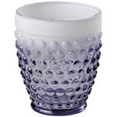 Vaso de Vidrio con Borde Blanco - Pick a Plate