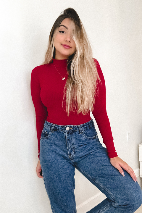BLUSA CLARICE VERMELHA