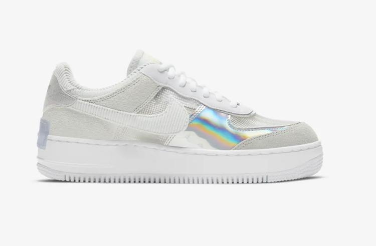 nike air force 1 shadow pure platinum