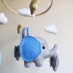 Móbile Elefantinhos, Nuvens e Estrelas - comprar online