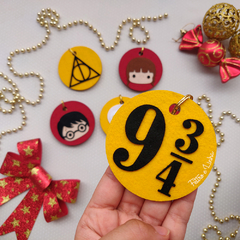 KIT Pingentes para Árvore de Natal Harry Potter na internet