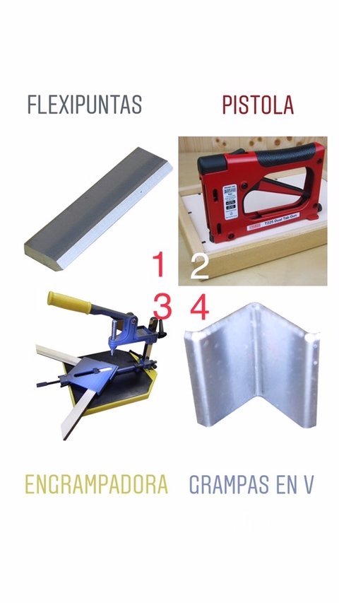 Kit para fabricar cuadros y portarretratos