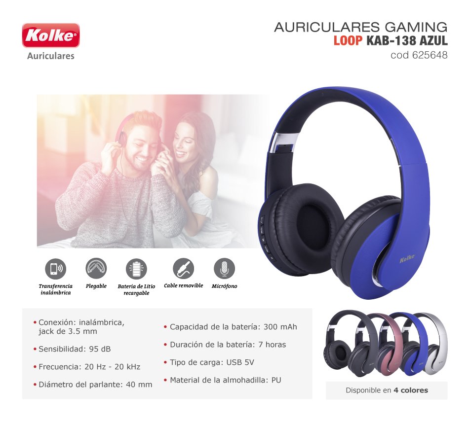 auriculares kolke bluetooth