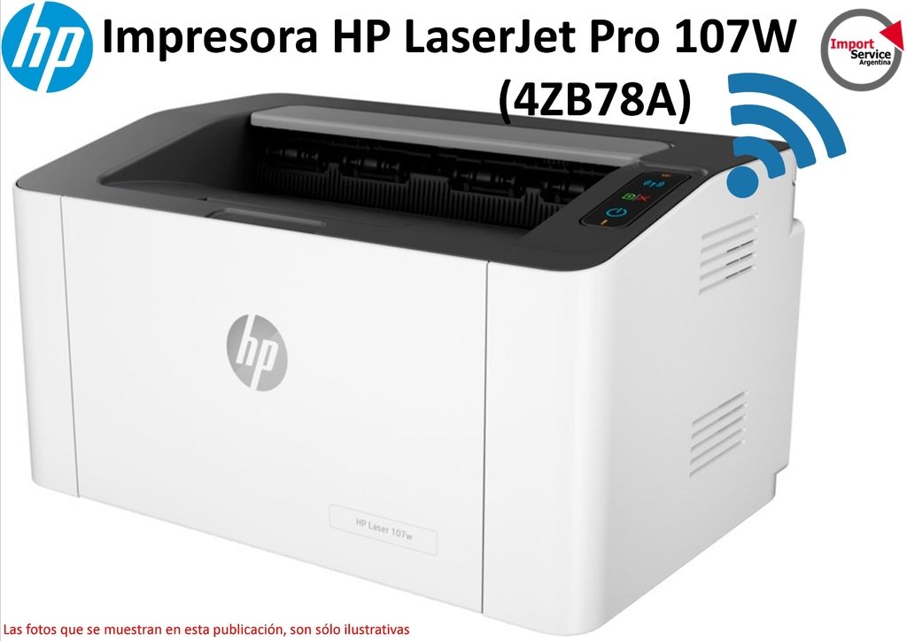 hp laser 107w 4zb78a