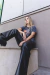 PANTALON SASTRE CUERO - tienda online