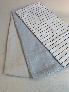 MANTEL TUSOR RAYAS 1.5X2 MTS - comprar online