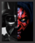 Quadro em canvas com impressão digital em alta qualidade colado em estrutura de MDF com o tema Star Wars - Faces Vilões na internet