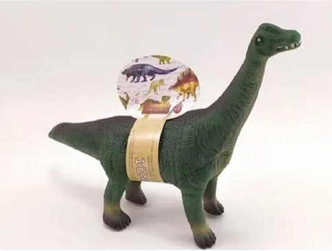 Dinossauro Rex Brinquedo De Vinil Borracha Macio Dino Max