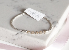 PULSERA PLATA 925 Y SWAROVSKY - Joyas LLG