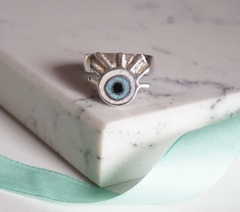 ANILLO DE PLATA 925 Y PIEDRA   AP - 12