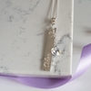DIJE DE PLATA 925 Y CUBIC  DP018