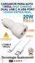 Cargador Auto Soul USB-PD 20W 3.0A Qualcomm Carga Rapida + cable microusb / usb-c / Lignthning - comprar online