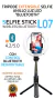 TRIPODE EXTENSIBLE SELFIE ANILLO ARO LUZ LED CON COMANDO BLETOOTH DESMONTABLE - comprar online
