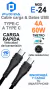 Cable Usb Tipo C A Tipo C Carga Rápida Universal 1 Metro - comprar online