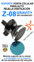 Soporte Porta Celular Z08 Auto Gps Universal Magnetico - comprar online
