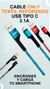 Cable Cargador Reforzado ONLY usb c carga rápida 3.1a textil - comprar online