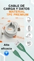 Cable usb cargador celular Soul Soft largo 1 metro en internet