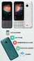 Celular Nokia 6300 4G 4 GB 512 MB RAM Teclas WhatsApp Face Youtube Camara Liberado - tienda online