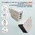 Imagen de Cargador Inova Carga Rapida 5.1A + Cable USB SOUL SOFT 2MTS.